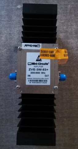ZVE-3W-83+ Minicircuits ZVE-3W-83 + high power amplifier